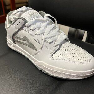 Lakai - Telford Low - White Leather / 9.5